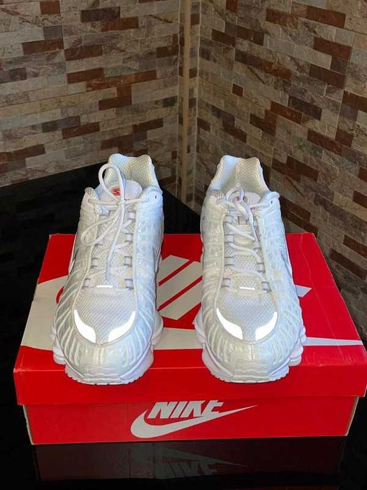 "Buty Trampki" Nike_Shox_TL_White_R.38