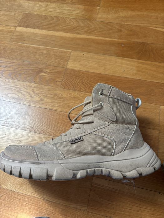 Lekkie buty trekkingowe, khaki, r. 44/45