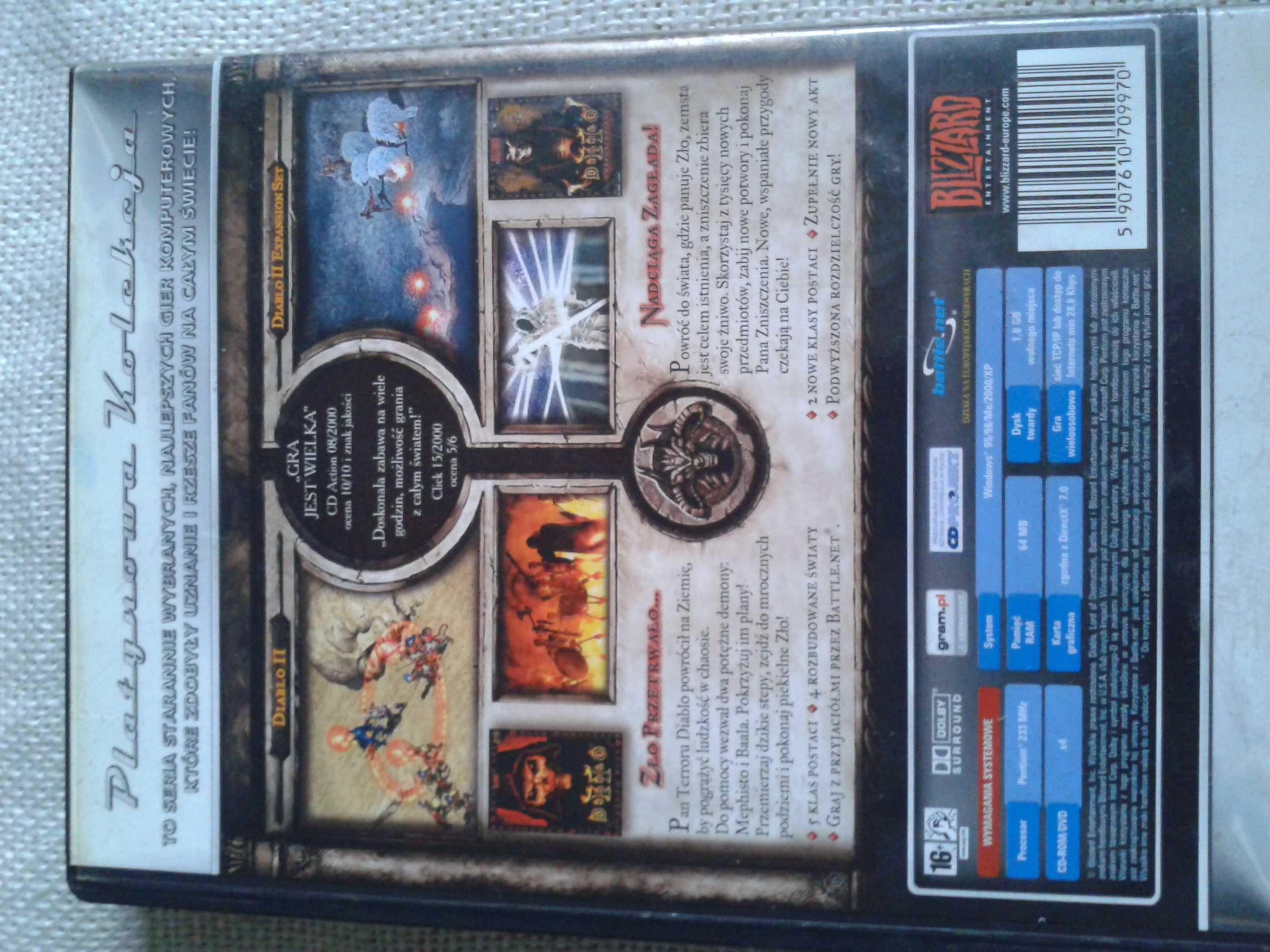 Diablo II, Platynowa Kolekcja  PC