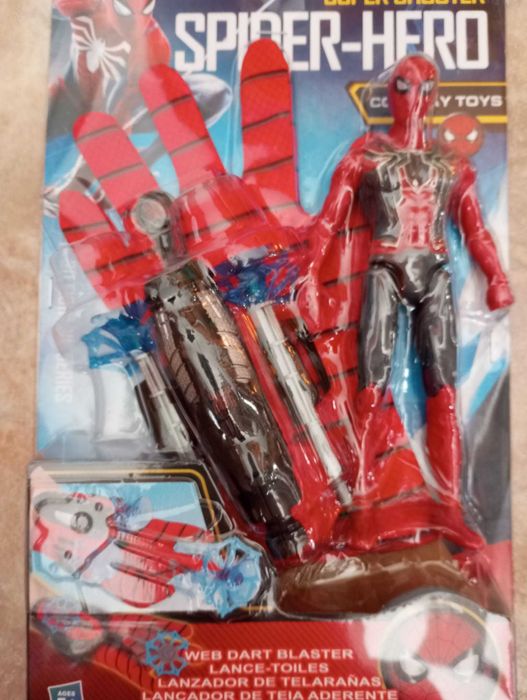 Luva lança teias Spider-Man