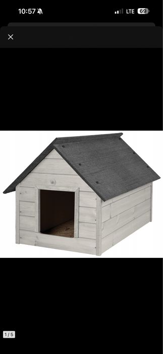 Buda dla psa ocieplana zimowa rozmiar L na sredniego psa