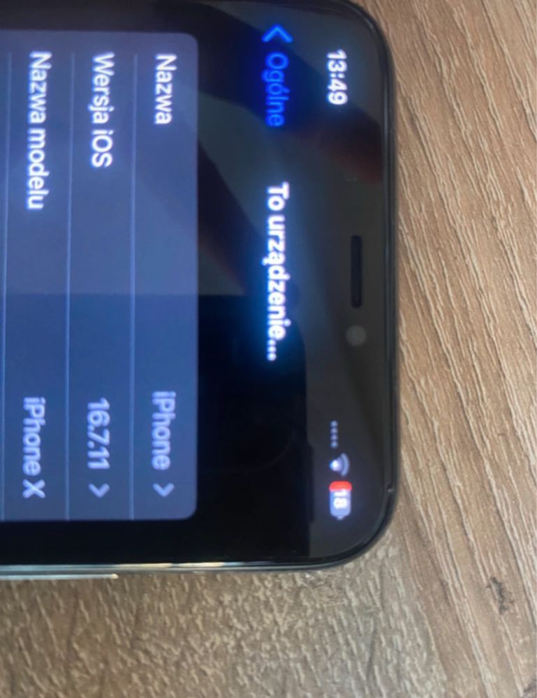 Iphone X w super stanie