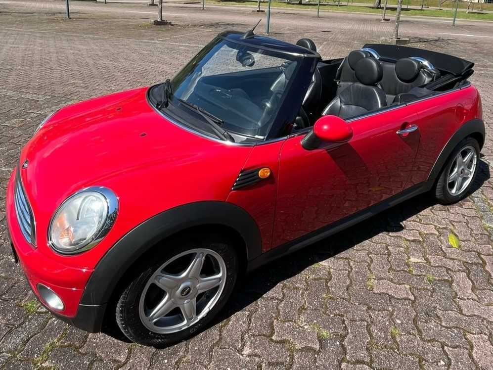 Mini Cooper Cabrio 1.6 2009 — Descapotavel Vermelho Impecável