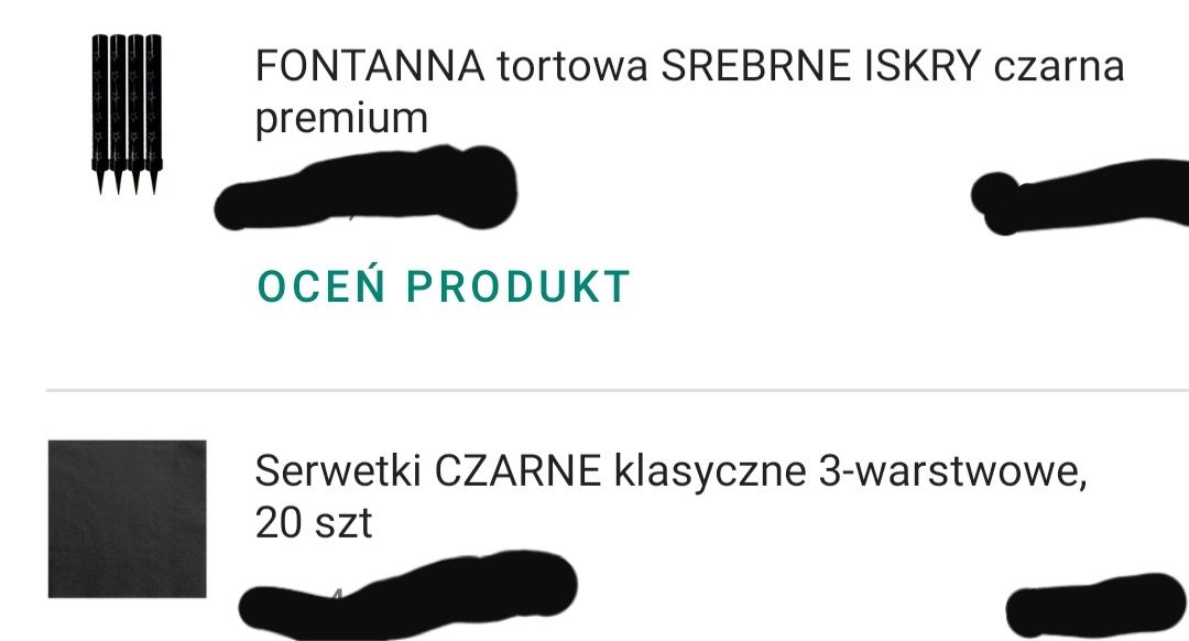 Dekoracje 18 stka wystrój Czarno Srebrny plus dodatki do tortu