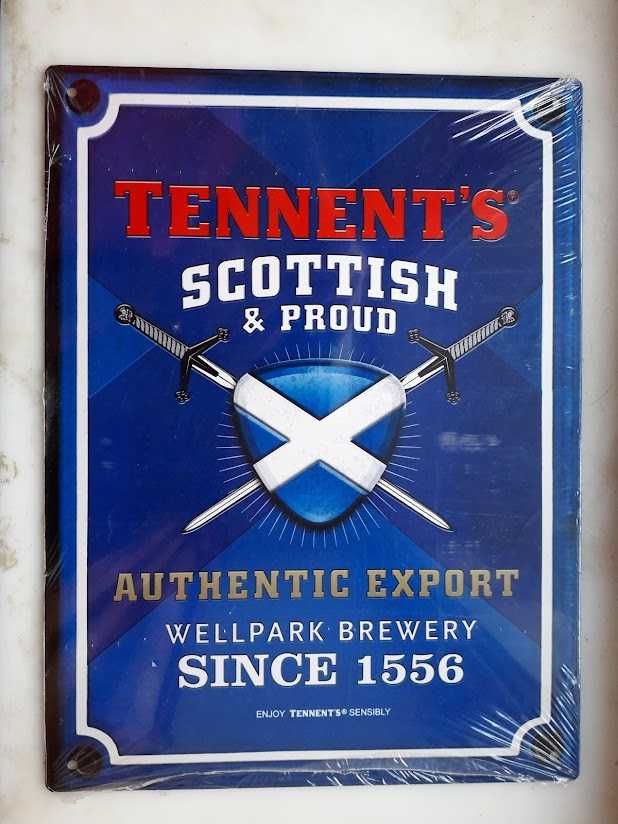 Лого "Tennent's Scottish & proud"