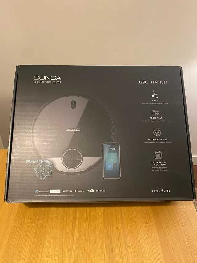 Aspirador robot Cecotec Conga 3290 titanium