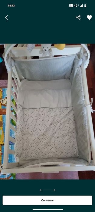 Berço Minicuna Allegro 5 em 1