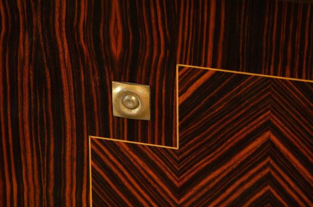 Bufet ART DECO ok 1940 rok Francja, heban makassar
