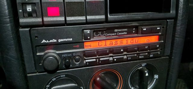 radio audi 80,b4,coupe cabrio kaseta gamma cc oryginal