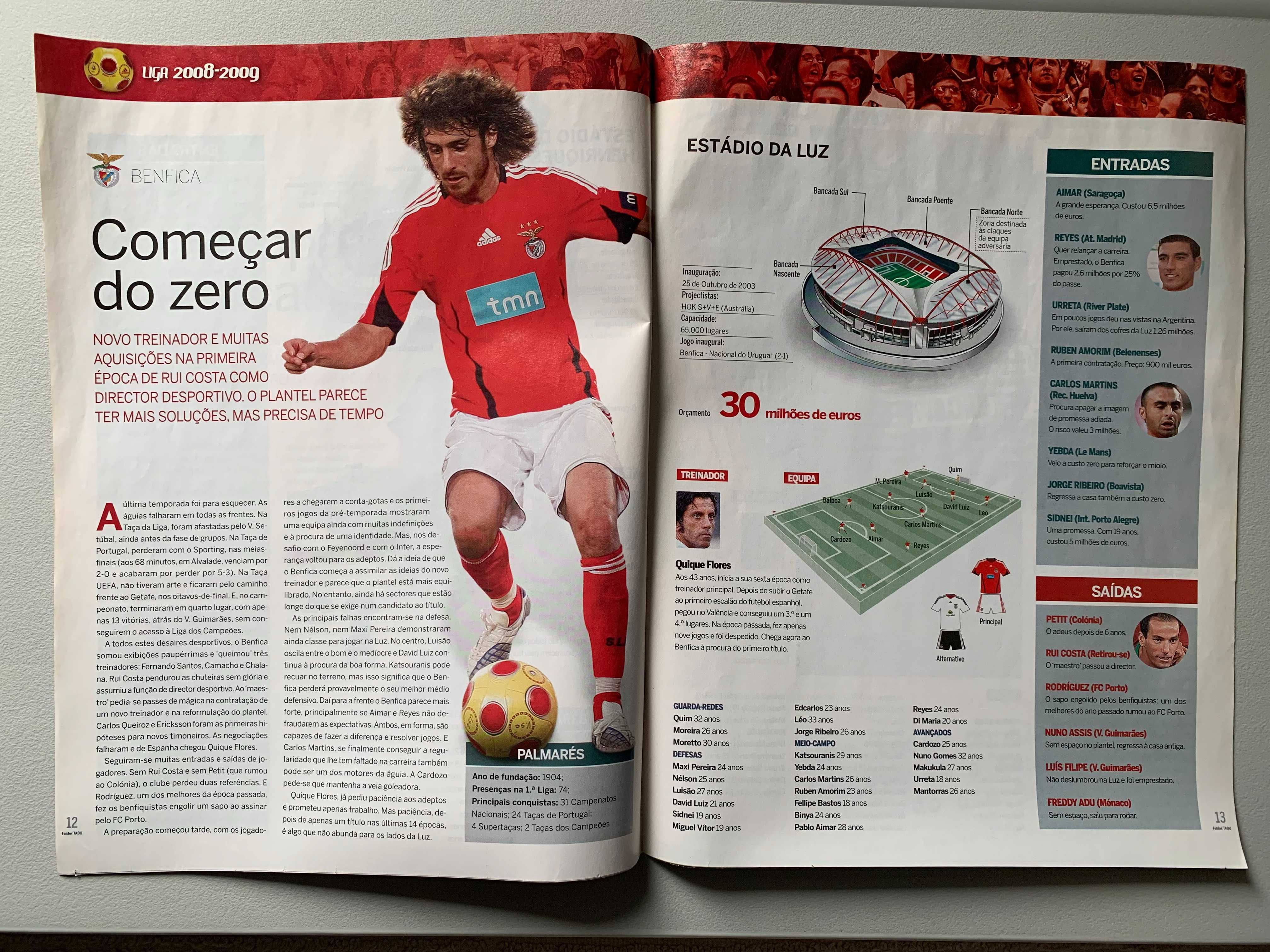 Revista de Futebol - Liga 2008/2009
