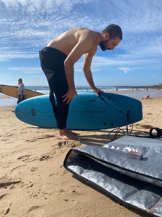 8’ Soft Surfboard (com leash)