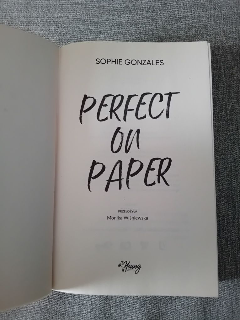 Perfect on paper Sophie Gonzales