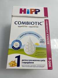 Дитяча суха молочна суміш Hipp Combiotic 1, від народження, 450 гр