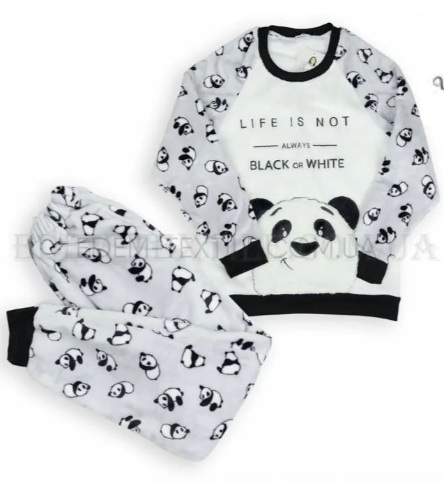 Женская тёплая пижама Софт Панда