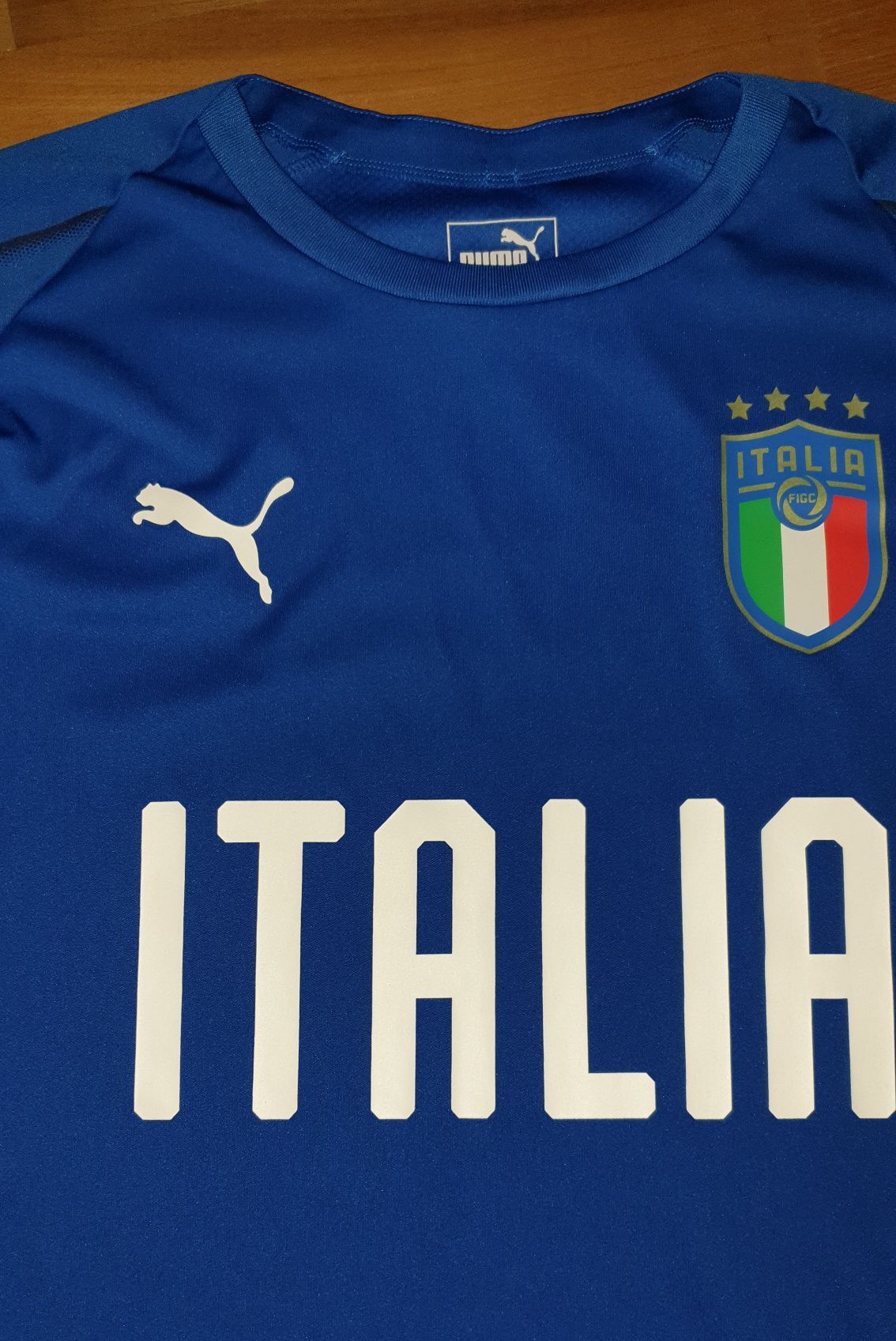 Puma Italia FIGC, koszulka sportowa, młodzieżowy, męski S