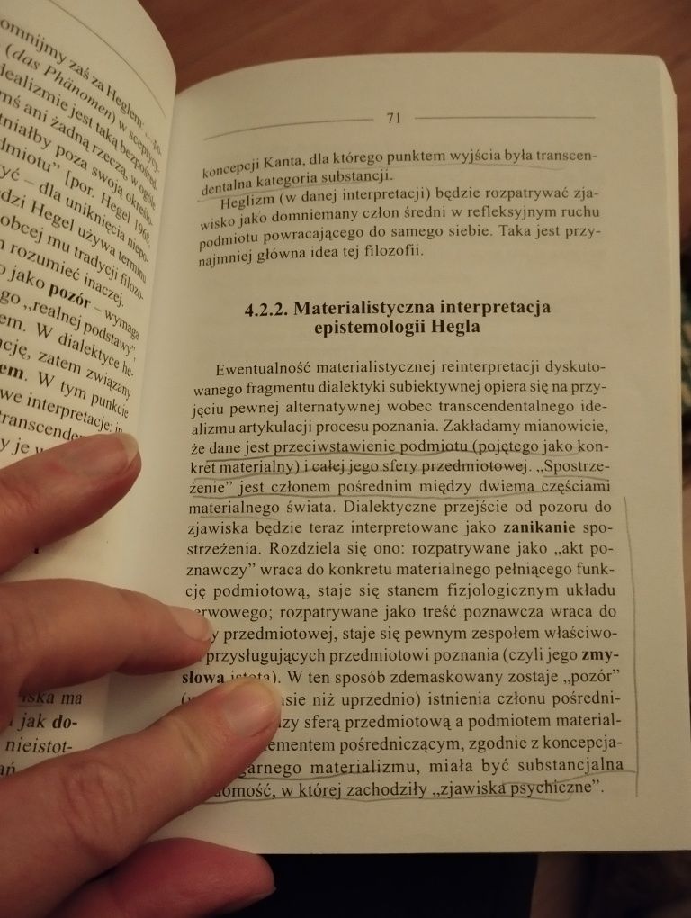 Mejbaum materializm subiektywny