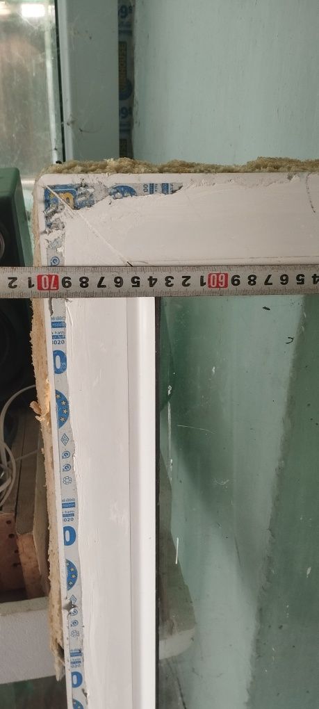 Окно глухое , металлопластик