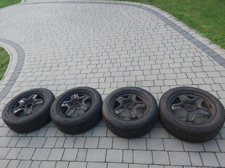 Felgi strukturalne opony zimowe  komplet  Opel Zafira 17
