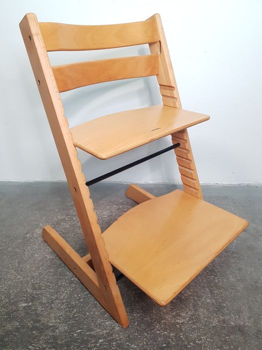 Krzesełko Stokke Tripp Trapp - NOWY MODEL - Natural - komp. Baby Set