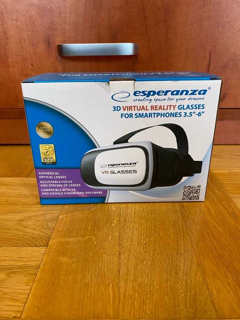 Okulary VR 3D 360 do telefonów smartfonów