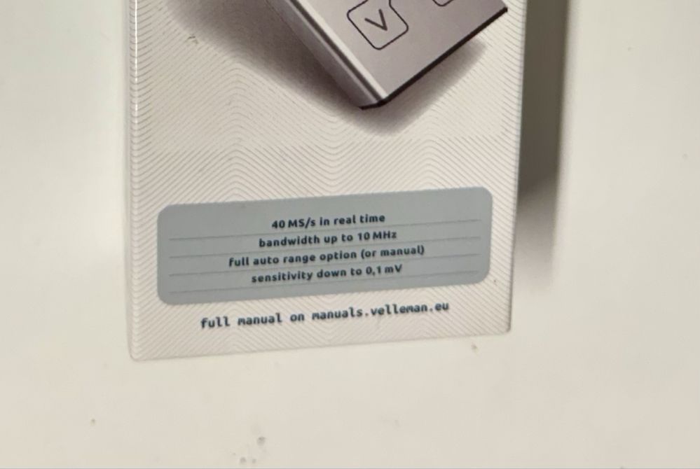 Osciloscópio portátil VELLEMAN HPS 140 MK2