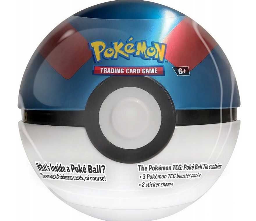 Pokémon TCG: Pokémon Go Poke Ball Tin 2023 - Great Ball Edition