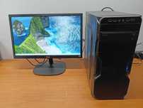 Komputer stacjonarny PC z monitorem i5 8GB RAM 256GB SSD HDMI USB 3.0