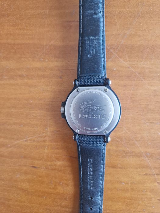 Relógio Lacoste homem, anos 1990, com pulseira original da marca