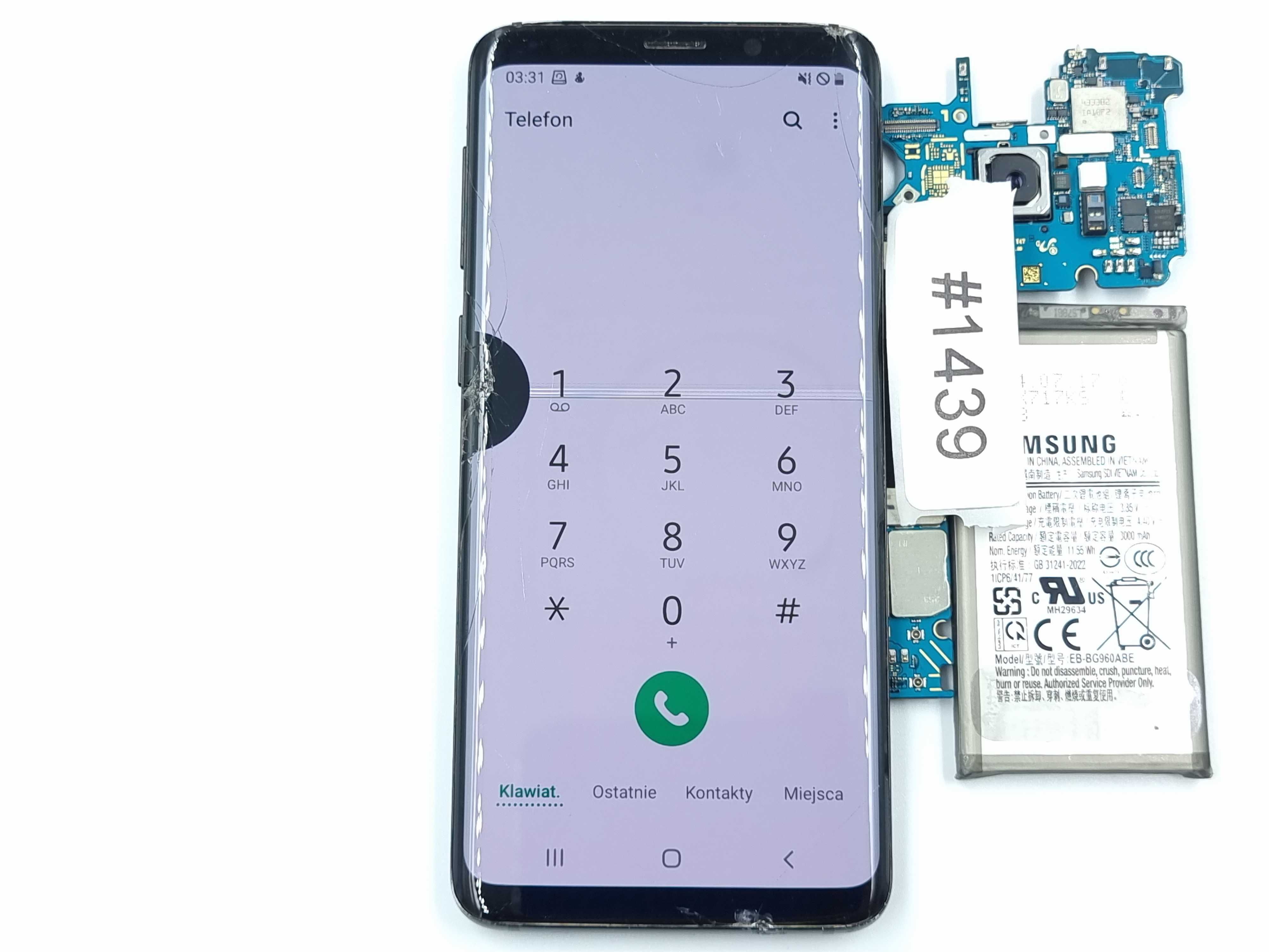Samsung Galaxy S9 Ekran + Korpus Oryginalny Demontaż | #1439