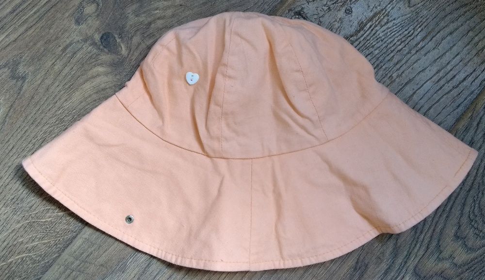 Летняя шляпа на девочку коттон панамка шапочка на ребенка винтаж СССР