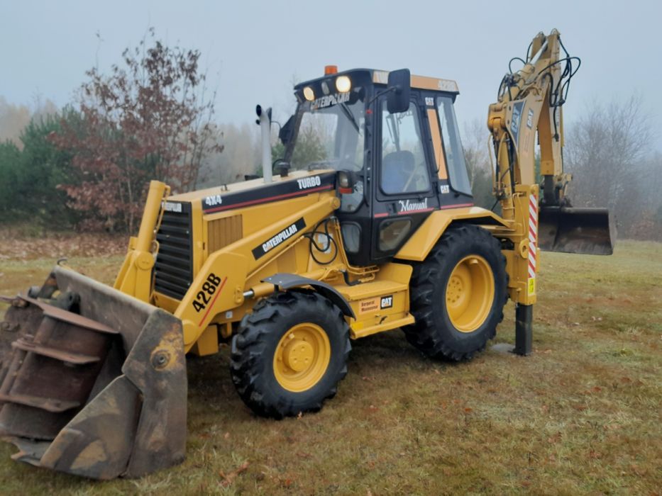 Koparko-ładowarka caterpillar 428b