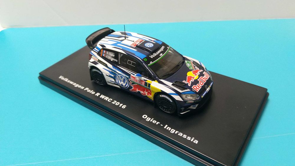 Volkswagen Polo R WRC #1: Winner Wales Rally GB 2016 - Salvat/IXO 1/43