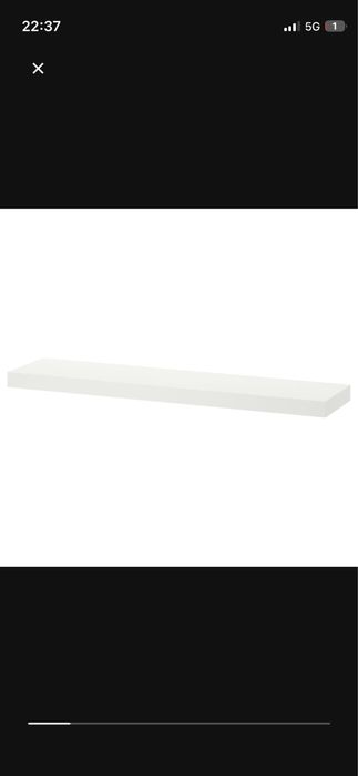 Ikea LACK pòłka scienna 110x26