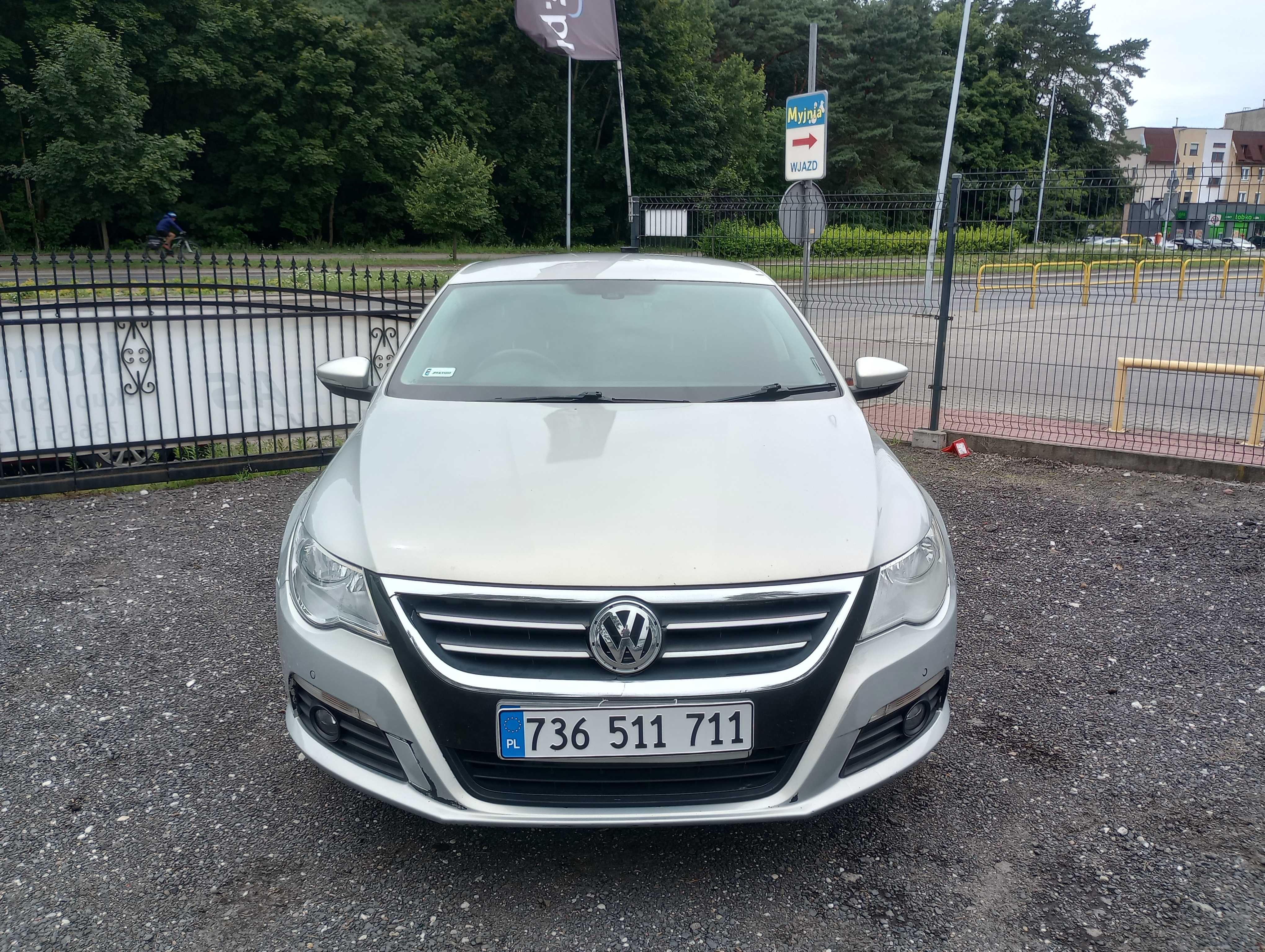 Volkswagen CC 2.0D 170KM 2010 * ANGLIK klima el szyby * TORUŃ