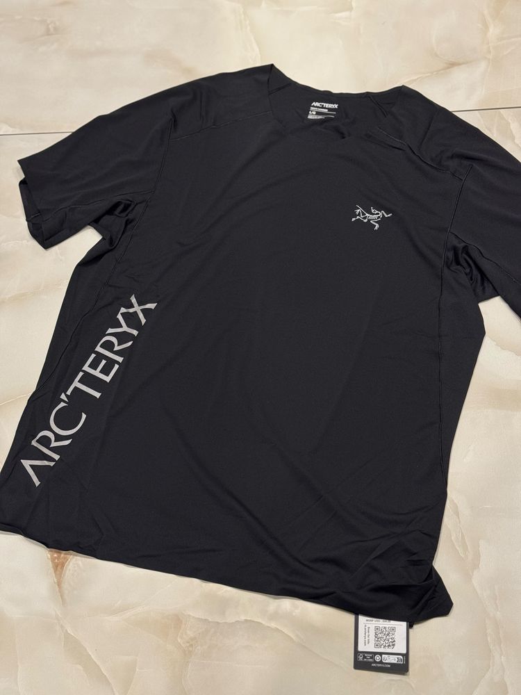 Футболка Arc'teryx Norvan Downword Logo SS оригінал оригинал