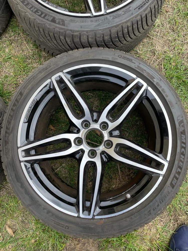 Koła felgi mercedes e 43 53 63 amg 19 tki michelin