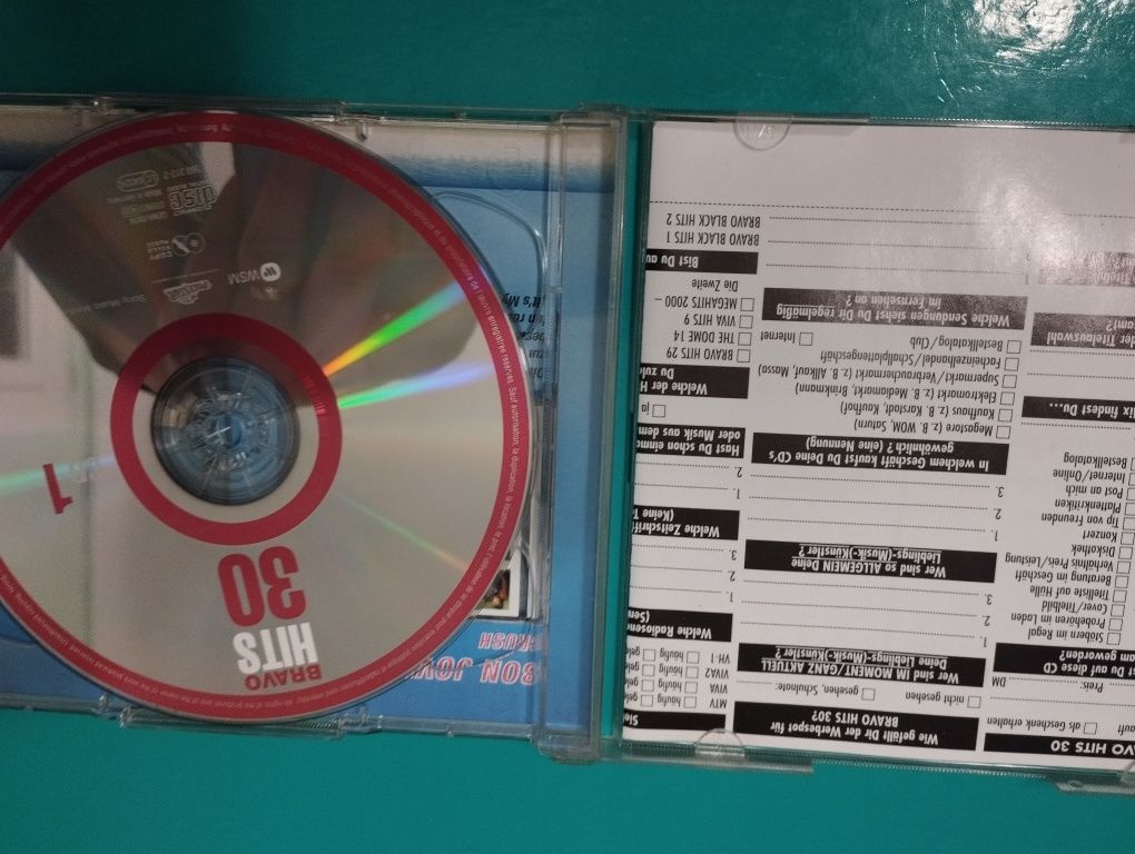 Płyta  2 CD Bravo hits 30 bon Jovi, loona, Anastacia