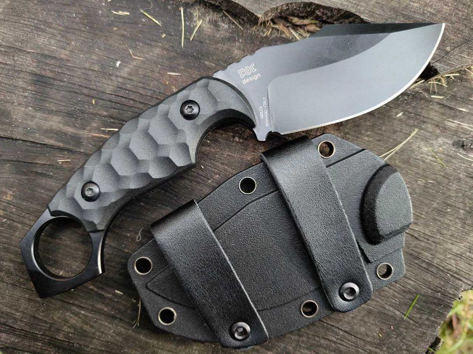 Брелок EDC компактний фіксед фултанг Fox Knives Monkey Thumper FX-633