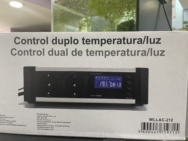 Controlador digital de luz e temperatura