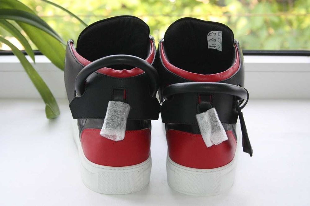 США! Кроссовки Buscemi X Ronnie Fieg (37р 39р) (BS1110FSP15-RED/BLK)