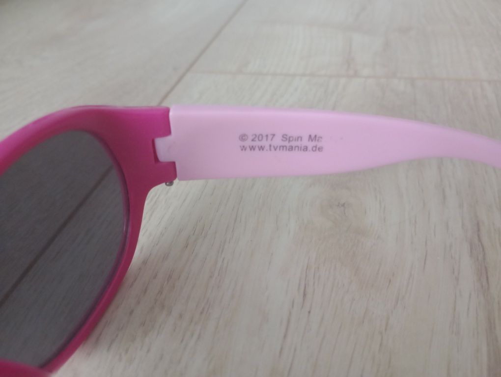 Okulary przeciwsłoneczne z wzorem z bajki "my little pony"
