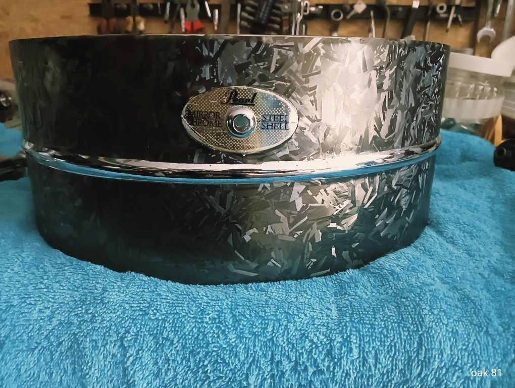 Tarola Pearl mirror chrome