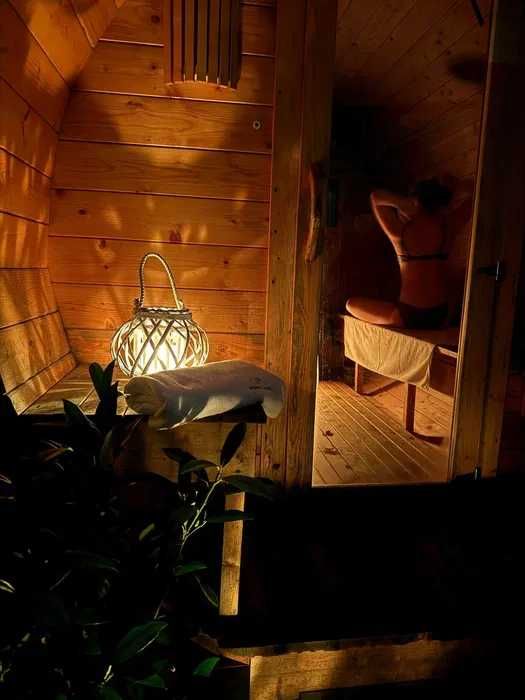 Romantyczny Domek dla Dwojga Wypoczynek nad Morzem SAUNA BALIA JACUZZI