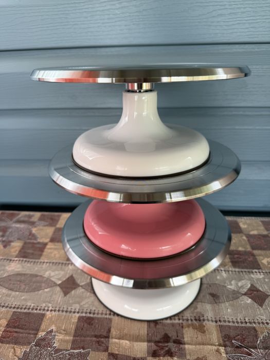 Поворотний столик кондитерський для торта. Підставка що крутиться