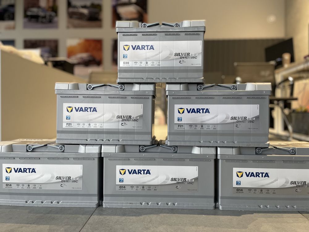 Акумулятор VARTA AGM 60ah 70ah 80ah 95ah 105ah