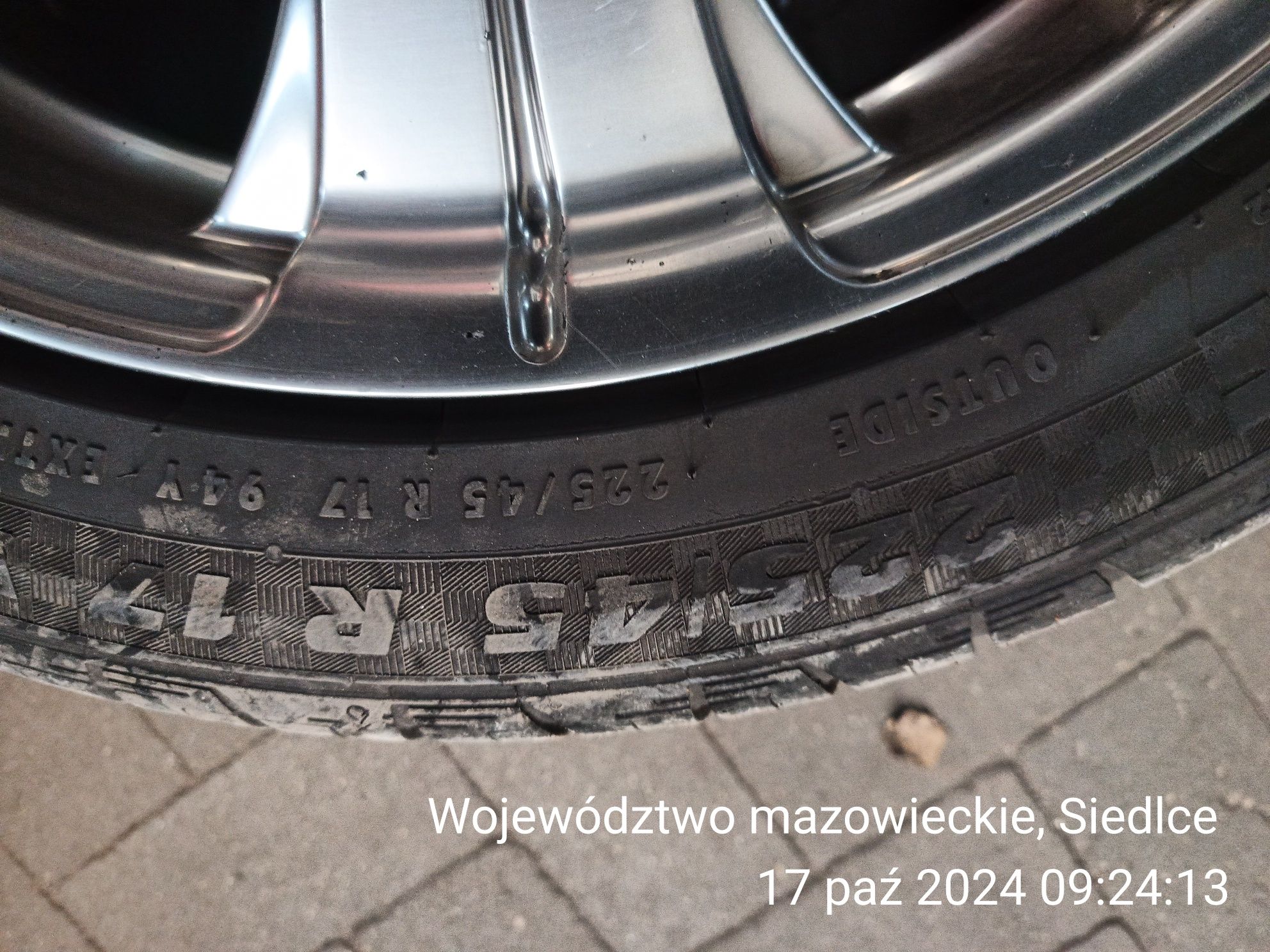 Alufelgi 17 opel Zafira B
