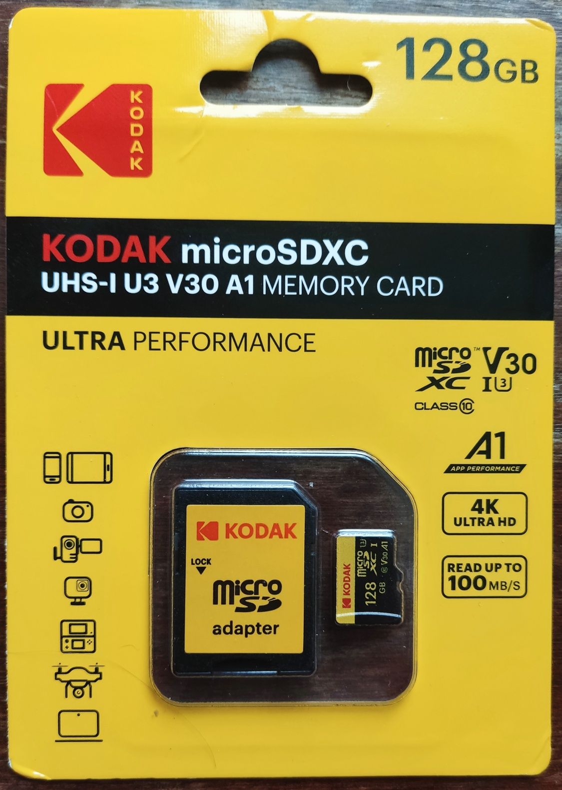 Карта памяти KODAK 128 Gb