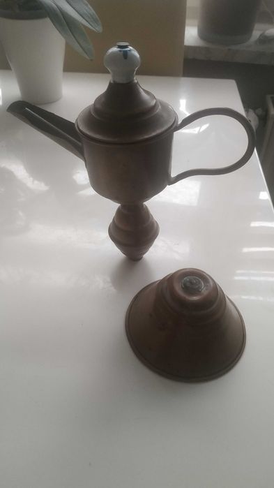Медный чайник антикварный