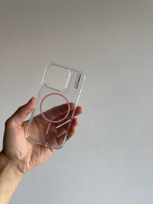 Etui Przeźroczyste thin MagSafe + SZKŁO do IPHONE 16 PRO