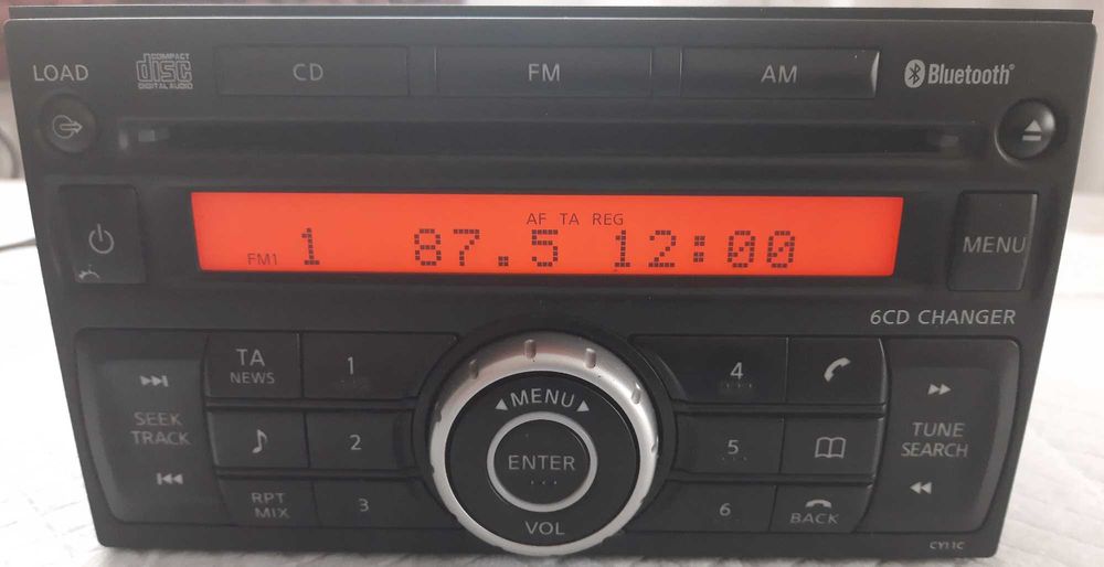 Автомагнитола Nissan PP-2804T + рамка (с авто Nissan X-Trail T31)